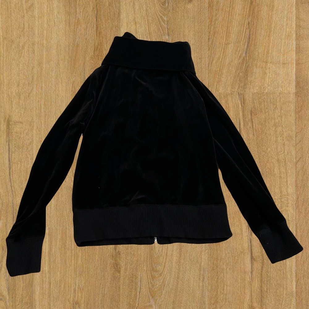 Michael Kors Velour Velvet Bomber Track Jacket - Picture 4 of 8